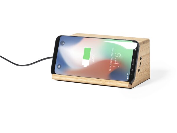 Altavoz Cargador Zaphir con logo