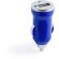 Cargador coche usb azul personalizado