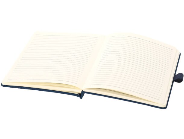 Bloc notas Zarek con portada rígida en poliéster RPET detalle 4