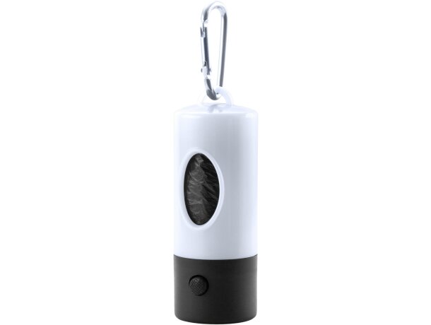Porta bolsas para mascotas colores combinados personalizado blanco Porta bolsas para mascotas colores combinados personalizado blanco
