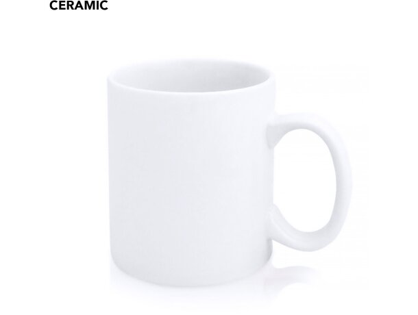 Taza Impex de cerámica blanca básica personalizado