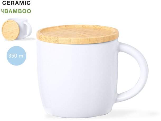 Taza original cerámica Zenara detalle 1