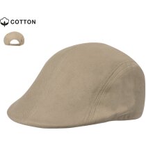 Gorras planas de algodón con cierre velcro