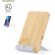 Cargador inalámbrico Dimitry bambú y aluminio reciclado 15W detalle 1