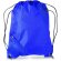 Mochila Fiter con cuerdas con bolsillo en esquina personalizada azul
