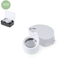 Lupa plegable Nunky 30x con luces LED integradas