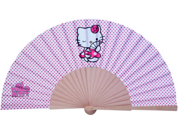 Abanico juvenil Hello Kitty personalizado