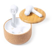 Auriculares Grigal Bluetooth con base de corcho