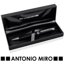 Bolígrafo en acabado metalizado con estuche Antonio Miró barato