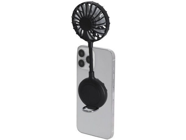 Ventilador portátil Kelanor con giro 360° y soporte móvil detalle 3