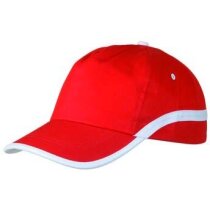 Gorra con acabados combinados de algodón personalizada