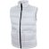 Chaleco unisex de poliester blanco personalizada