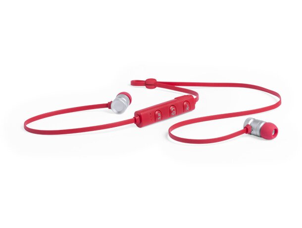 Auriculares Voltar grabado rojo