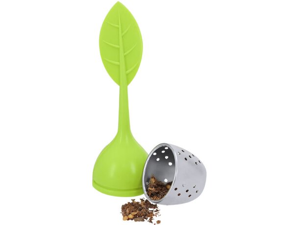 Infusor de té Ponar acero inoxidable y silicona detalle 3
