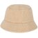 Gorro Timoty en sherpa con cordón ajustable Beig