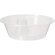 Bowl Apeyar con orificio para pajita en polipropileno brillo Transparente