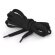 cordones para zapatillas personalizada negro