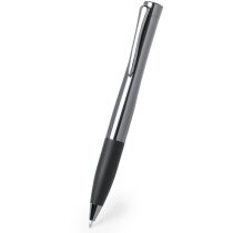 Bolígrafo metálico cromado personalizado negro Bolígrafo metálico cromado personalizado negro