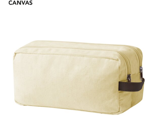 Neceseres con cremallera canvas 220 g/m2 detalle 1