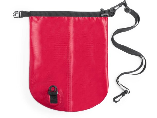 Bolsa impermeable y resistente roja personalizado