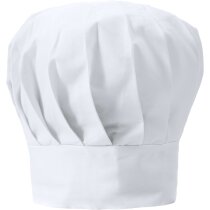 Gorro de poliester ajustable para cocinar blanco Gorro de poliester ajustable para cocinar blanco