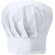Gorro de poliester ajustable para cocinar blanco personalizado