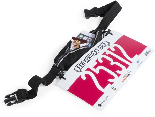 Riñonera portadorsal para deportistas personalizada