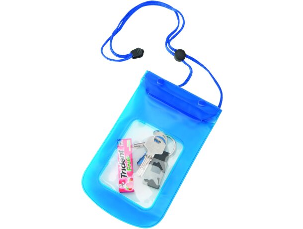 Portatodo impermeable azul