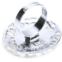 Anillo ajustable Helant con incrustación resina