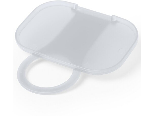 Soporte de carga para móvil blanco merchandising