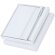 Set Garrick bloc de notas y bolígrafo corporativo personalizable Blanco