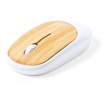 Ratón personalizado inalámbrico Diguan bambú ABS