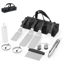 Set barbacoa Raiken con 11 accesorios acero