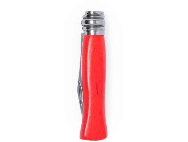 Navaja mango de madera lacada detalle 3