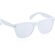 Gafas de sol con lentes personalizables blanca grabado