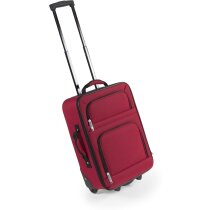 Trolley con bolsillos frontales personalizado rojo Trolley con bolsillos frontales personalizado rojo