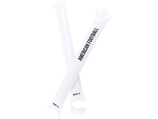 Bastones publicitarios Viorix en RPET reciclado para eventos detalle 2