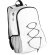 Mochila Lendross deporte con rejilla y cordones lendros blanco