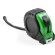 Flexometro de 3 metros con clip para cinturón personalizado verde