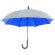 Paraguas con interior de colores personalizado azul