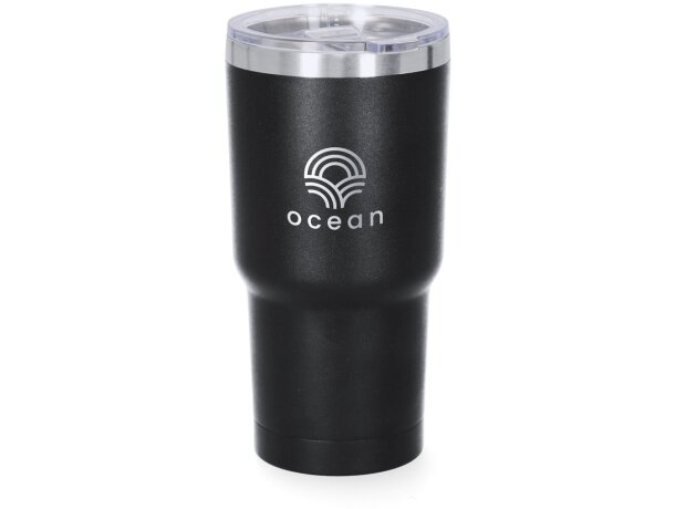 Vaso térmico Haftal de acero inoxidable con doble pared detalle 4