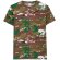 Camisetas impresas camuflaje algodón Sunt unisex