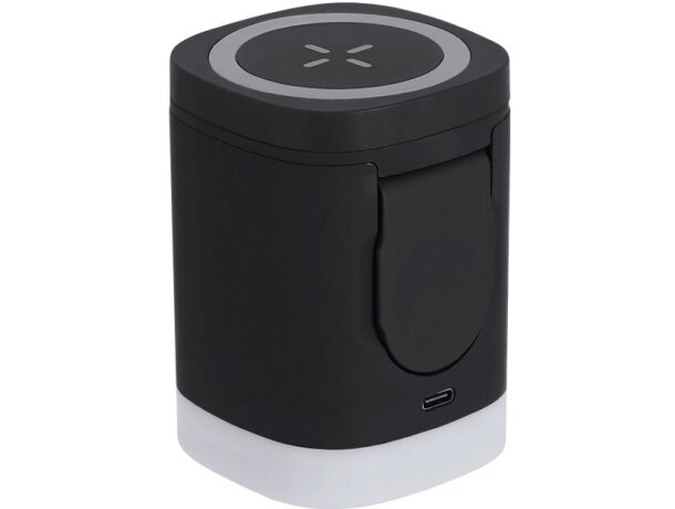 Cargador inalámbrico magnético Ruclox 3 en 1 con lámpara LED detalle 3