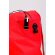 Mochila con cuerdas con bolsillo en esquina barata roja