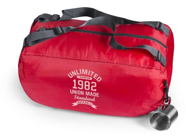 Bolso mochila plegable en varios colores personalizada