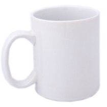 Taza Impex de cerámica blanca básica personalizado