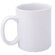 Taza de cerámica blanca básica Blanco