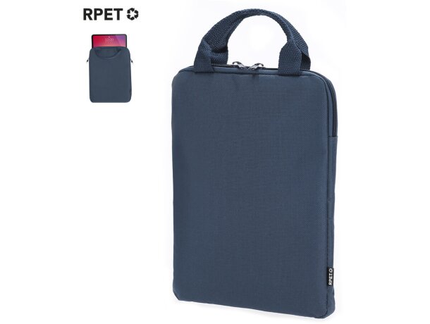 Funda tablet Neizan acolchada en poliéster RPET reciclado detalle 1