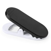 Abridor con clip personalizada