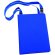 Carpeta con bloc y correa personalizada azul